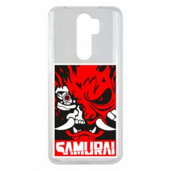 Чехол для Xiaomi Redmi Note 8 Pro Poster samurai Cyberpunk - PrintSalon