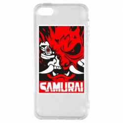Чехол для iPhone5/5S/SE Poster samurai Cyberpunk - PrintSalon