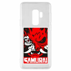 Чехол для Samsung S9+ Poster samurai Cyberpunk - PrintSalon