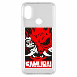 Чехол для Xiaomi Mi A2 Poster samurai Cyberpunk - PrintSalon