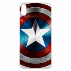 Чехол для iPhone Xs Max Потертый щит - PrintSalon