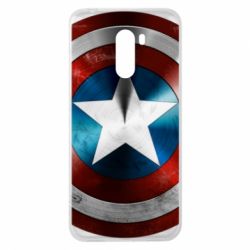 Чехол для Xiaomi Pocophone F1 Потертый щит - PrintSalon