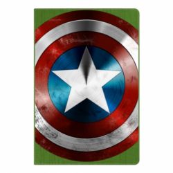 Блокнот с принто Потертый щит - PrintSalon