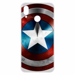 Чехол для Huawei P Smart Plus 2018 Потертый щит - PrintSalon