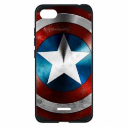 Чехол для Xiaomi Redmi 6A Потертый щит - PrintSalon