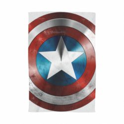 Полотенце с принтом Потертый щит - PrintSalon