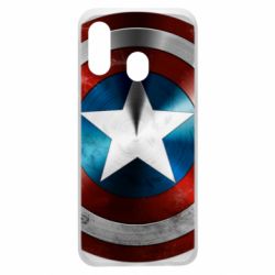 Чехол для Samsung A40 Потертый щит - PrintSalon