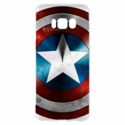 Чехол для Samsung S8 Потертый щит - PrintSalon