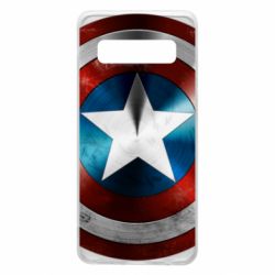 Чехол для Samsung S10 Потертый щит - PrintSalon