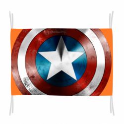 Флаг Потертый щит - PrintSalon