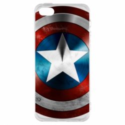 Чехол для iPhone5/5S/SE Потертый щит - PrintSalon