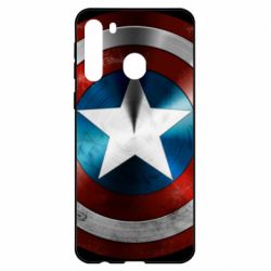 Чехол для Samsung A21 Потертый щит