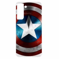 Чехол для Samsung S21 Потертый щит - PrintSalon