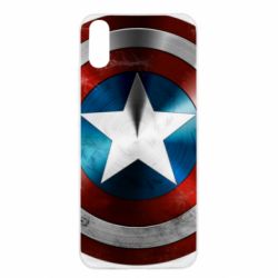 Чехол для Xiaomi Redmi 9a Потертый щит - PrintSalon