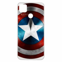 Чехол для Xiaomi Redmi 9c Потертый щит - PrintSalon