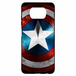 Чехол для Xiaomi Poco X3 Потертый щит - PrintSalon