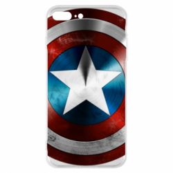 Чехол для iPhone 8 Plus Потертый щит - PrintSalon