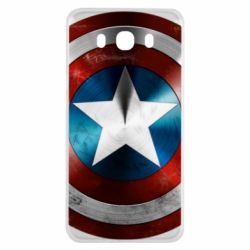 Чехол для Samsung J7 2016 Потертый щит - PrintSalon