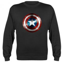 Cвитшот Потертый щит - PrintSalon