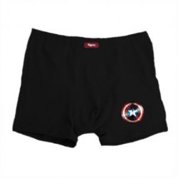 Трусы-боксеры Потертый щит - PrintSalon