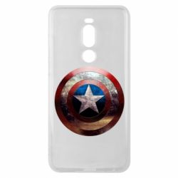 Чохол для Meizu Note 8 Потрісканий щит Капітана Америка - PrintSalon