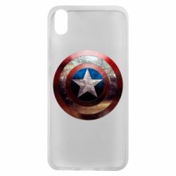 Чохол для Xiaomi Redmi 7A Потрісканий щит Капітана Америка - PrintSalon