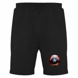 Чоловічі шорти Потрісканий щит Капітана Америка - PrintSalon
