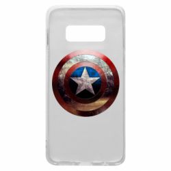 Чохол для Samsung S10e Потрісканий щит Капітана Америка - PrintSalon