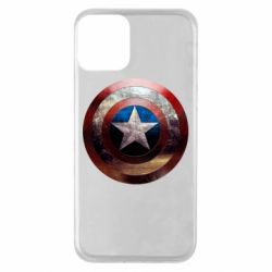 Чохол для iPhone 11 Потрісканий щит Капітана Америка-PrintSalon Чохол для iPhone 11 Потрісканий щит Капітана Америка