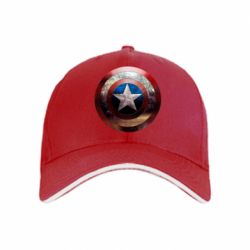 Кепка Потрісканий щит Капітана Америка - PrintSalon