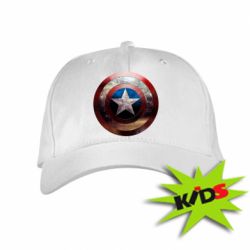 Дитяча кепка Потрісканий щит Капітана Америка - PrintSalon