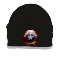 Шапка Потрісканий щит Капітана Америка - PrintSalon