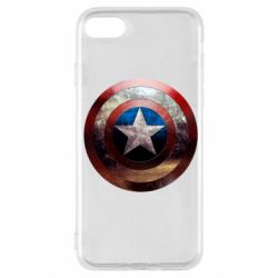 Чохол для iPhone SE 2020 Потрісканий щит Капітана Америка - PrintSalon