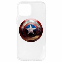 Чохол для iPhone 12 Потрісканий щит Капітана Америка - PrintSalon