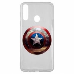 Чохол для Samsung A20s Потрісканий щит Капітана Америка - PrintSalon