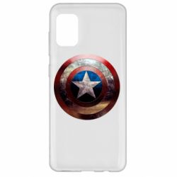 Чохол для Samsung A31 Потрісканий щит Капітана Америка - PrintSalon