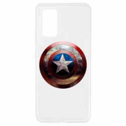 Чехол для Samsung A32 4G Потрескавшийся щит Капитана Америка