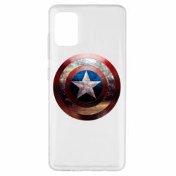 Чохол для Samsung A51 Потрісканий щит Капітана Америка - PrintSalon
