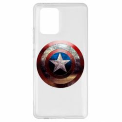 Чохол для Samsung S10 Lite Потрісканий щит Капітана Америка - PrintSalon