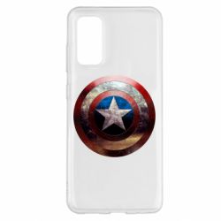 Чохол для Samsung S20 Потрісканий щит Капітана Америка - PrintSalon