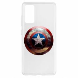 Чохол для Samsung S20 FE Потрісканий щит Капітана Америка - PrintSalon