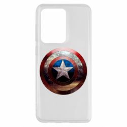 Чохол для Samsung S20 Ultra Потрісканий щит Капітана Америка - PrintSalon