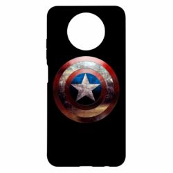 Чехол для Xiaomi Redmi Note 9 5G/Redmi Note 9T Потрескавшийся щит Капитана Америка