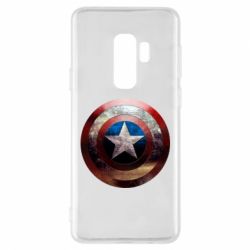 Чохол для Samsung S9+ Потрісканий щит Капітана Америка - PrintSalon