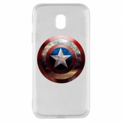 Чохол для Samsung J3 2017 Потрісканий щит Капітана Америка - PrintSalon