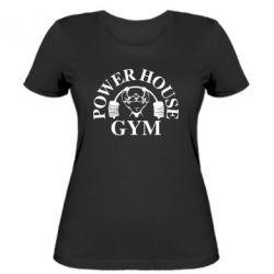 Жіноча футболка Power House Gym - PrintSalon