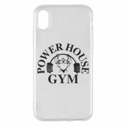 Чохол для iPhone X/Xs Power House Gym - PrintSalon