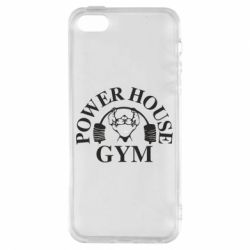 Чохол для iphone 5/5S/SE Power House Gym - PrintSalon