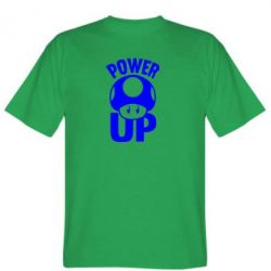 Чоловіча футболка Stedman Power Up Маріо гриб - PrintSalon