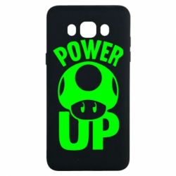Чохол для Samsung J7 2016 Power Up Маріо гриб - PrintSalon